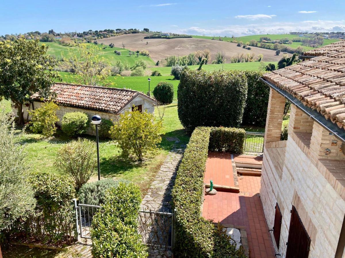 S214 - Sirolo, Trilocale Con Giardino In Zona Tranquilla Apartment Exterior photo